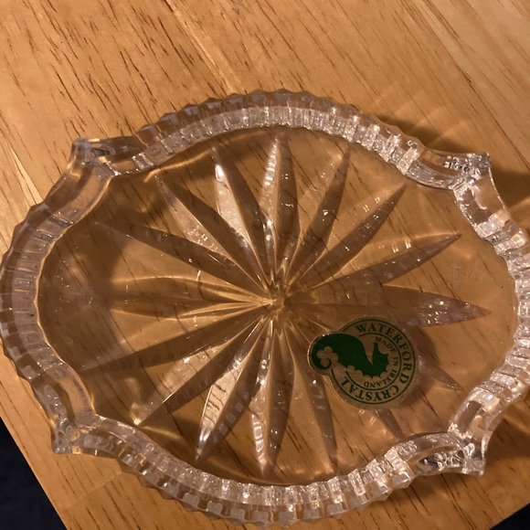 Waterford Crystal Oval Ring/Trinket Tray Excellent Condition. Sunburst Pattern - Picture 16 of 16